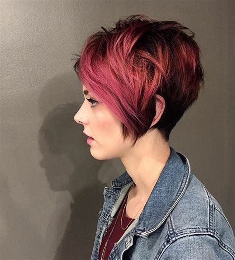 Edgy Pixie Cut hair