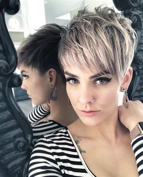 Edgy Pixie Cut hair