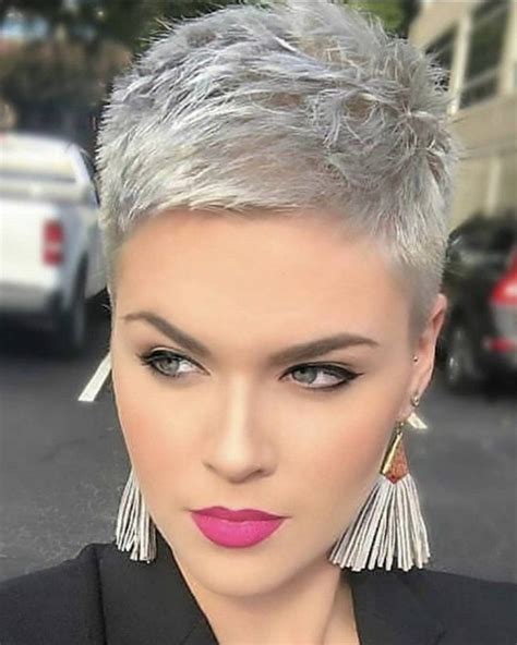 Edgy Pixie Cut hair