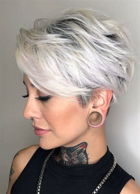 Edgy Pixie Cut hair