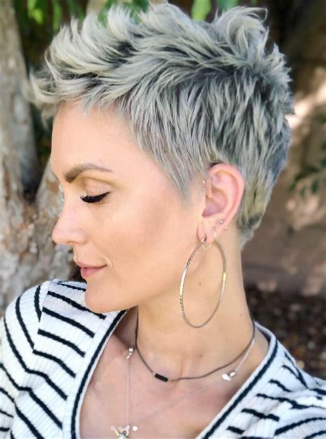 Edgy Pixie Cut hair