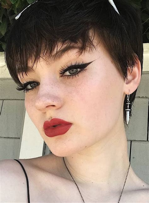 Edgy Pixie Cut hair