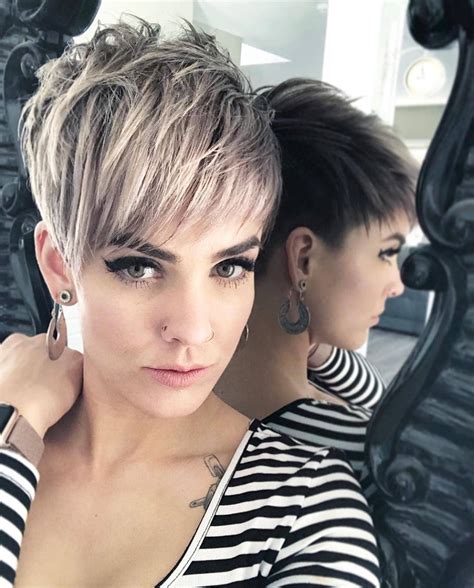 Edgy Pixie Cut hair