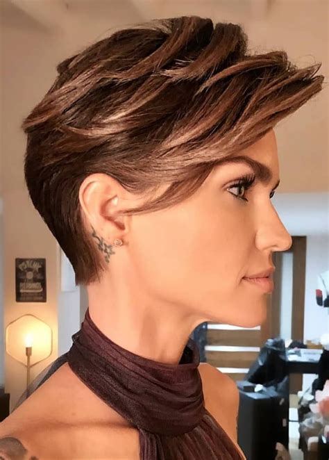 Edgy Pixie Cut hair