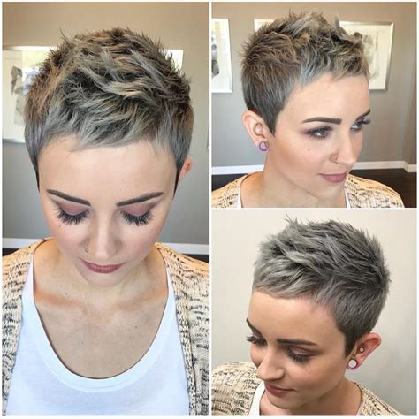 Edgy Pixie Cut hair