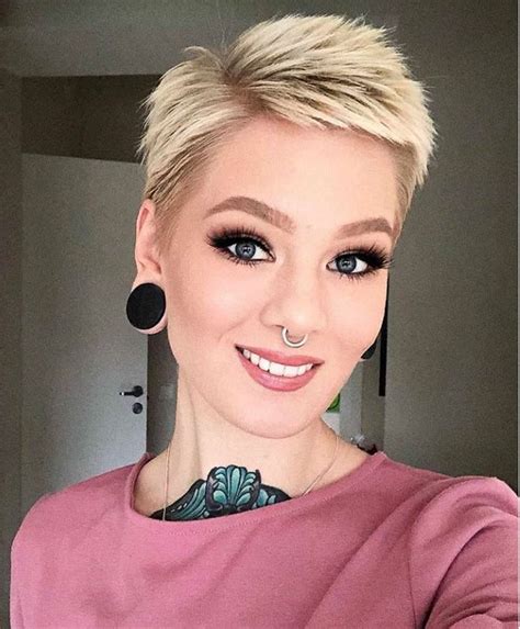 Edgy Pixie Cut hair