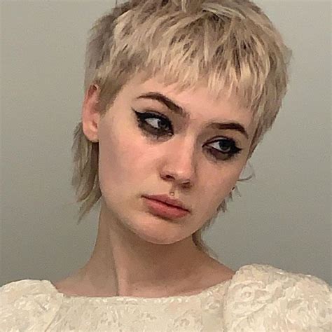 Edgy Pixie Mullet hair