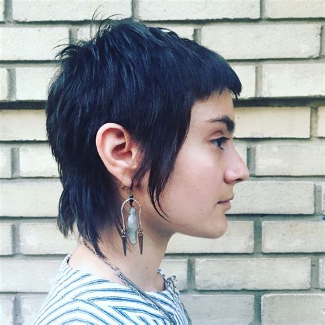 Edgy Shag Cut hair