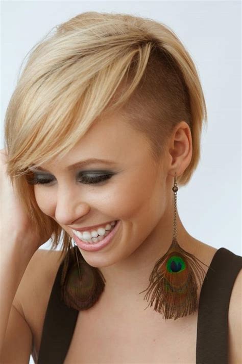 Edgy Undercut Bob hair