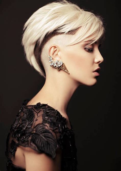 Edgy Undercut Bob hair