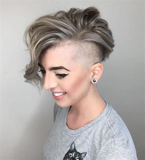 Edgy Undercut Bob hair