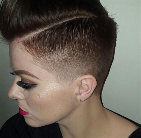 Edgy Undercut Dazzling Taper Fade Cuts for Women