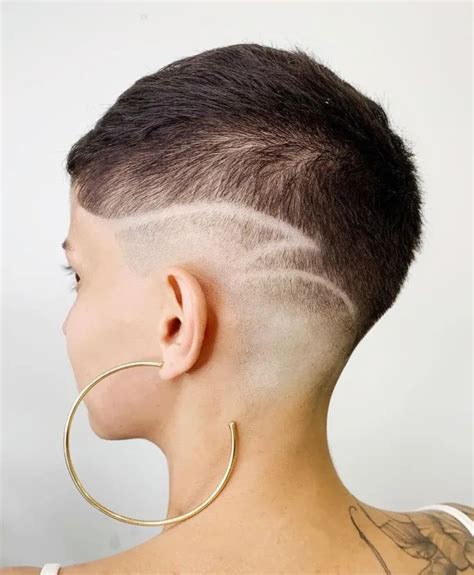 Edgy Undercut Design hair