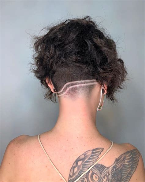 Edgy Undercut Design hair