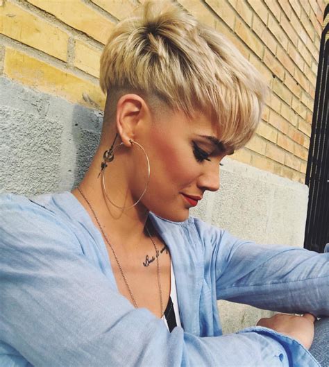 Edgy Undercut Pixie hair