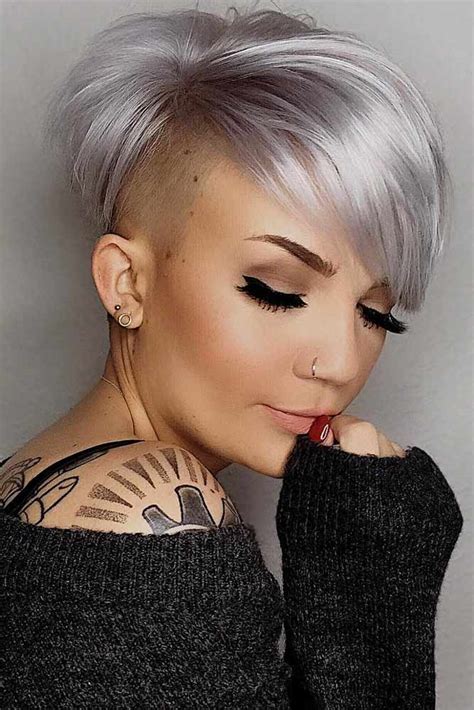 Edgy Undercut Pixie hair