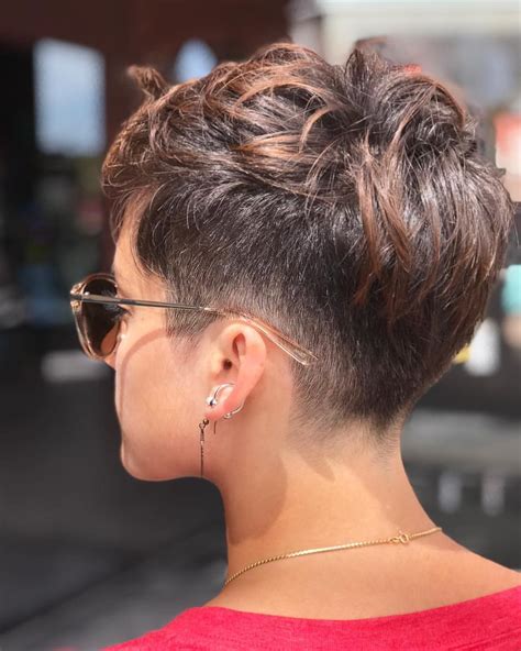 Edgy Undercut Pixie hair