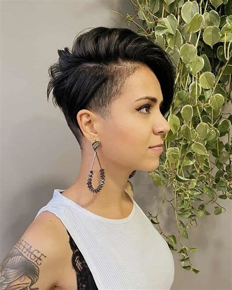 Edgy Undercut Pixie hair