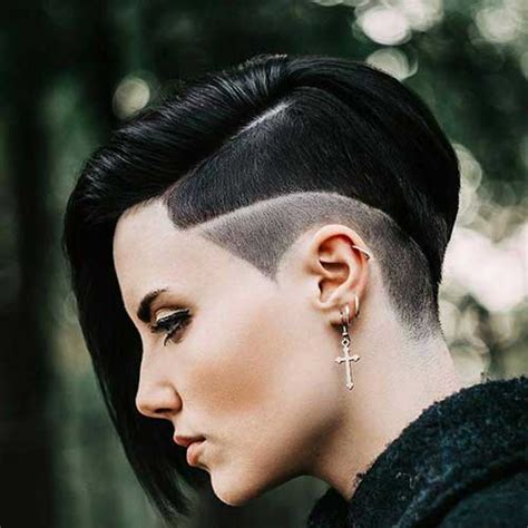 Edgy Undercut Style hair