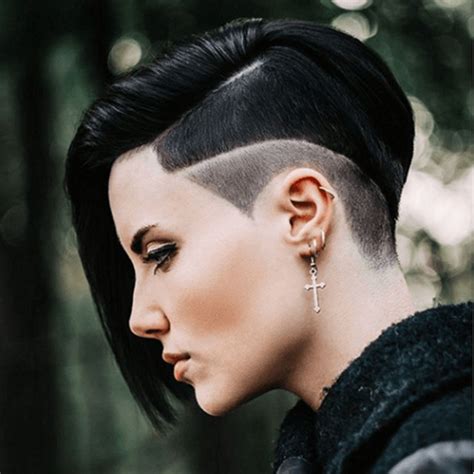 Edgy Undercut Style hair