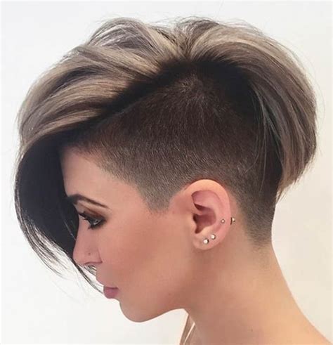 Edgy Undercut Style hair