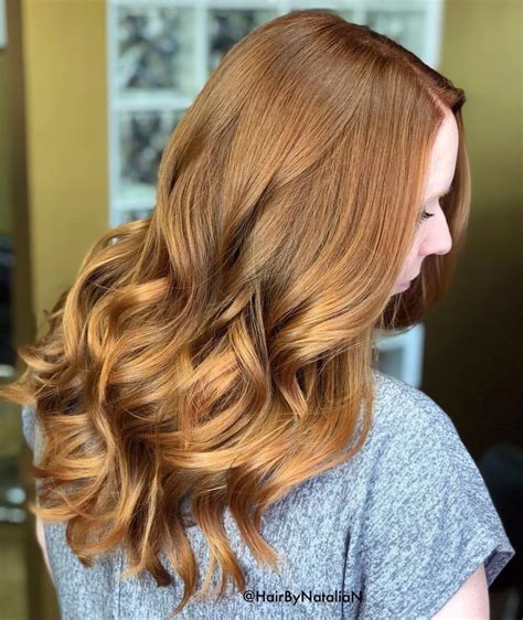 Elegant Copper Waves Hot Looks for Ultimate Honey Brown Hair Inspiration