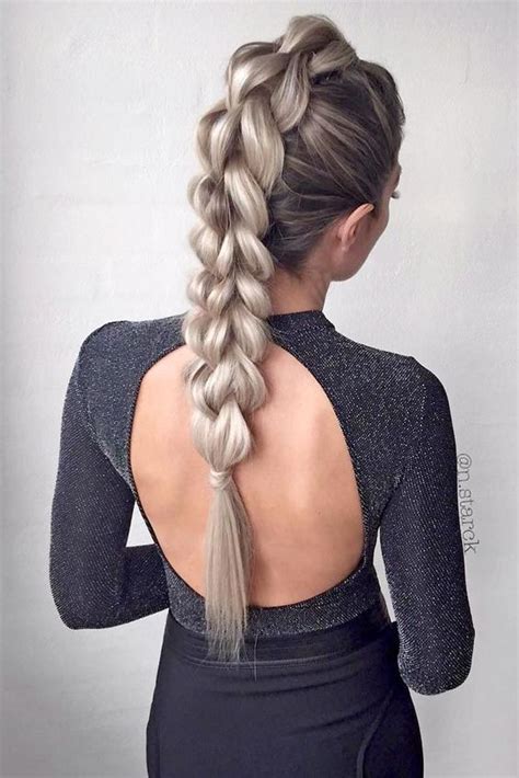 Elegant Dutch Braid Quick and Easy Braided Hairstyles