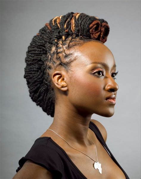 Elegant Fauxhawk Dreads hairstyles