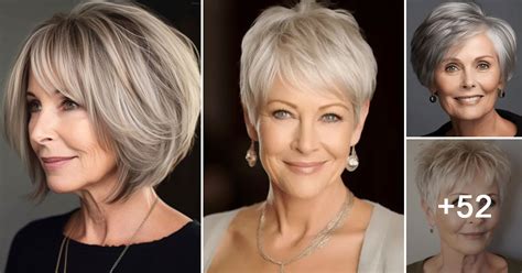 Elegant Grey Hairstyles hair