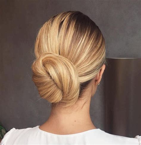 Elegant Low Bun hairstyles