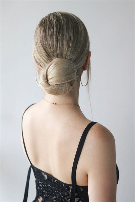 Elegant Low Bun Hairstyles