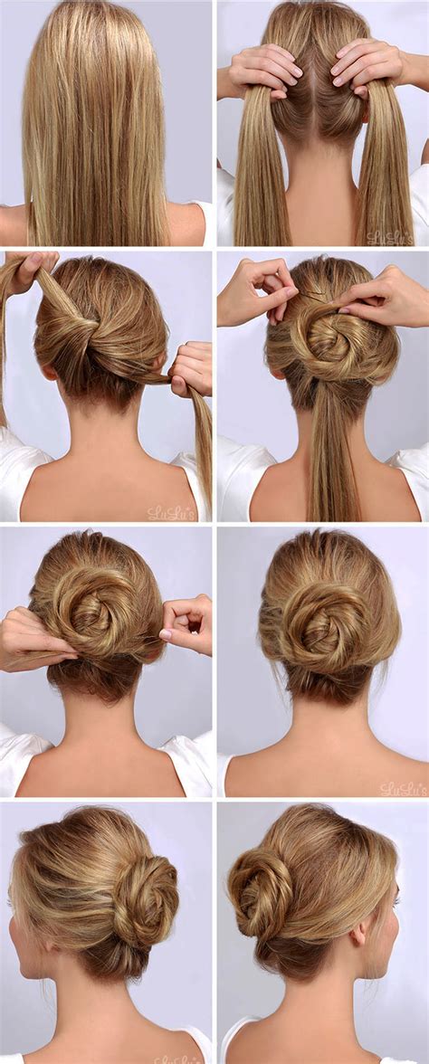 Elegant Low Bun Hairstyles