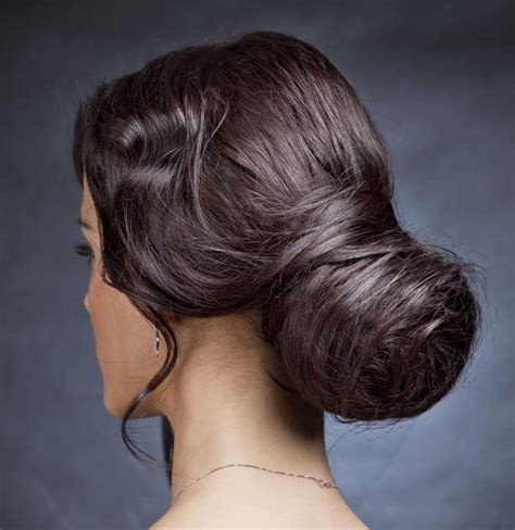 Elegant Low Bun Hairstyles