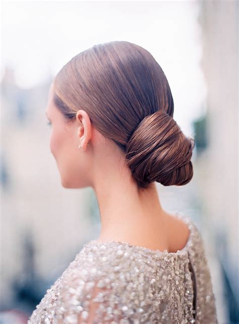 Elegant Low Bun Hairstyles