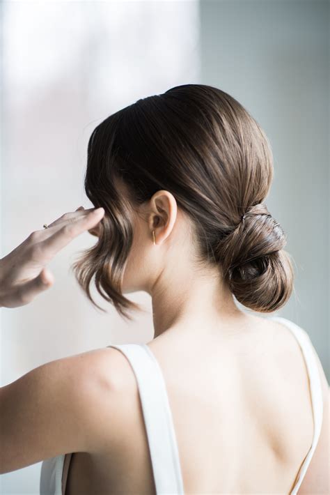 Elegant Low Bun Hairstyles