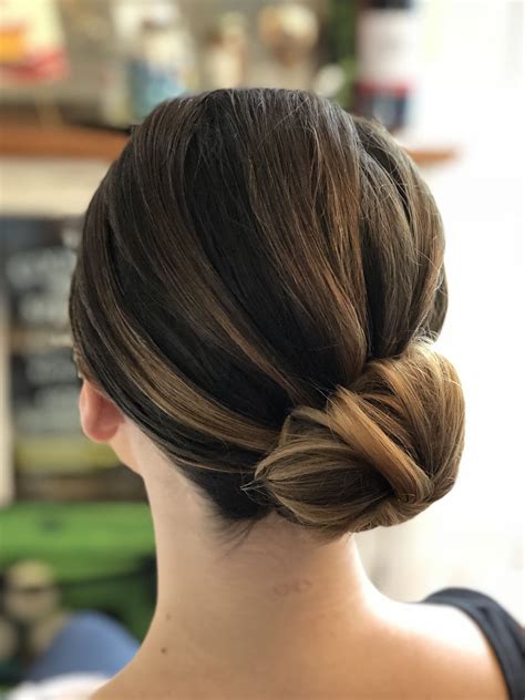 Elegant Low Bun Hairstyles