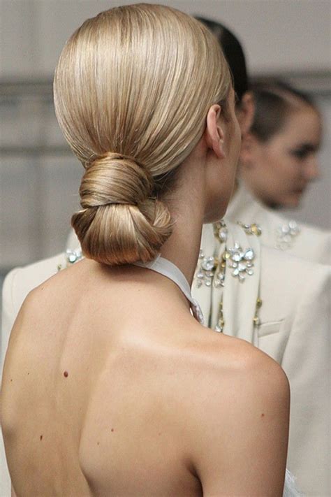 Elegant Low Bun Hairstyles