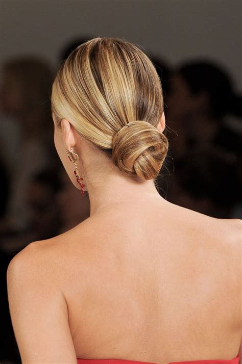 Elegant Low Bun Hairstyles