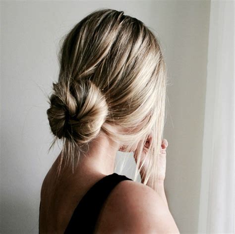 Elegant Low Bun Hairstyles