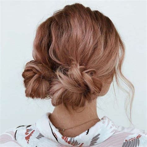 Elegant Low Bun Hairstyles