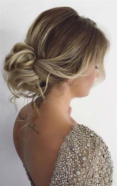 Elegant Low Bun Hairstyles