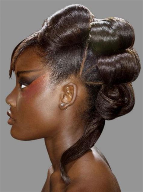 Elegant Spiral Updo hair