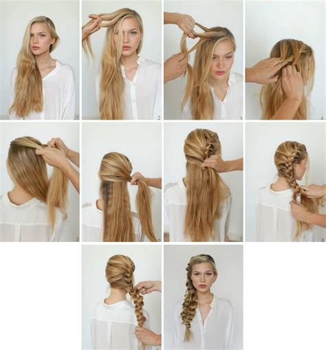 Fishtail Braid Tutorial Quick and Easy Braided Hairstyles