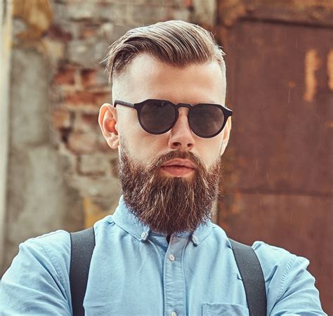 Hipster Undercut Beard hair