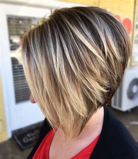 Layered A-Line Bob hair