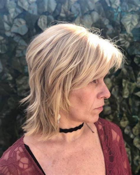 Layered Blonde Bob hair