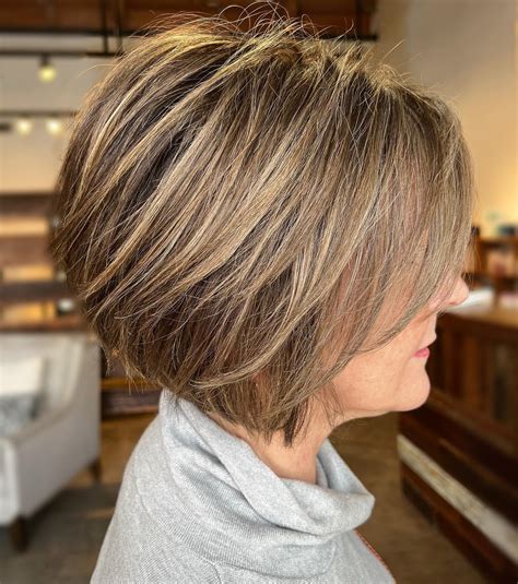 Layered Bob Cut hair