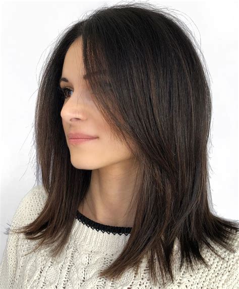 Layered Lob Hairstyles