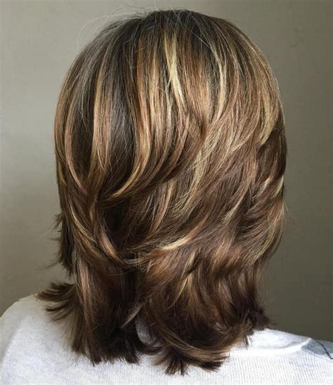 Layered Medium Cut Haircuts