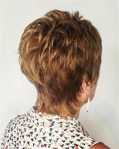 Layered Pixie Cut hair